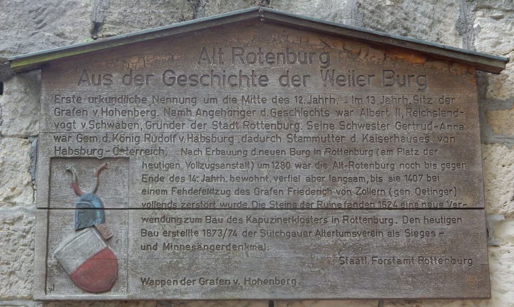 Große Informationstafel