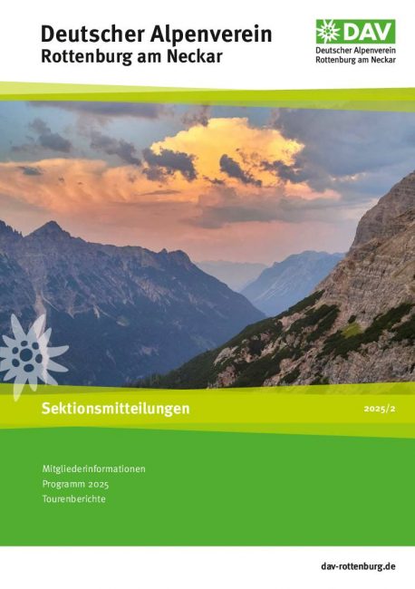 Sektionsmitteilungen 2025/2